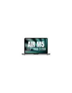 Apple Macbook Air 13,6"/ M5 10-Core CPU/ 16GB/ 512GB SSD/ 8-Core GPU/ Plata