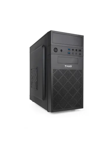 TooQ Caja Minitorre Micro-ATX Negra