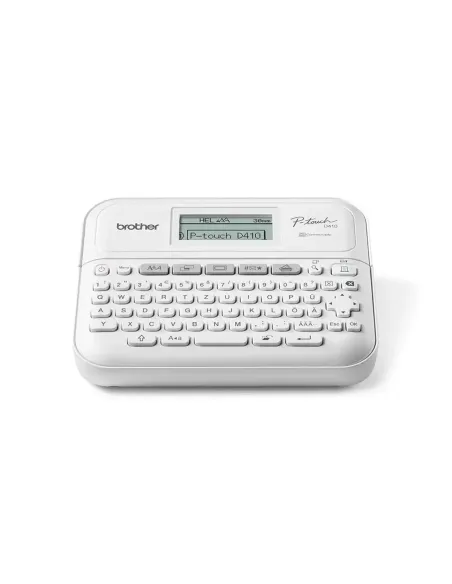 Rotuladora brother pt - d410 lcd -  usb