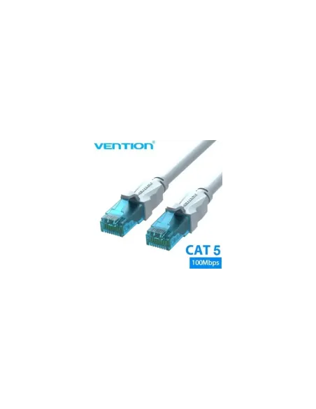 Cable de Red RJ45 UTP Vention VAP-A10-S1500 Cat.5e/ 15m/ Azul y Blanco