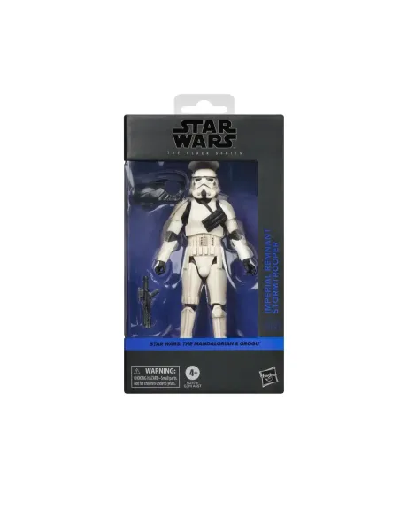 Figura hasbro star wars the black series the mandalorian & grogu imperial remnant stormtrooper