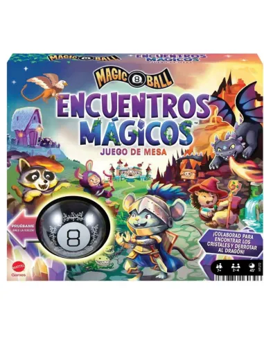 Juego de mesa mattel bola 8 encuentros mágicos