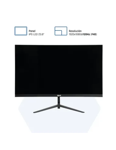 iggual Monitor 24" IPS 1ms FHD 120Hz VGA HDMI Slim