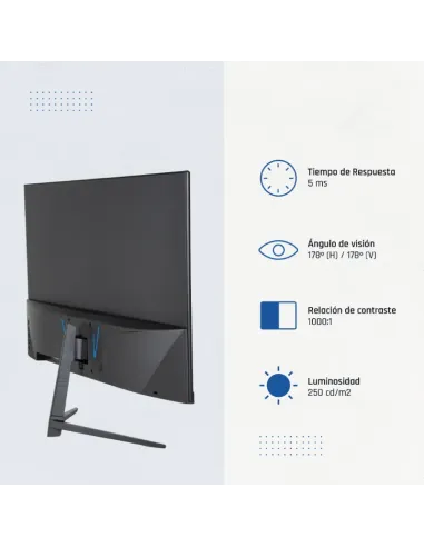 iggual Monitor 24" IPS 1ms FHD 120Hz VGA HDMI Slim