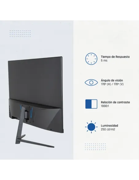 iggual Monitor 24" IPS 1ms FHD 120Hz VGA HDMI Slim