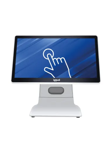 iggual TPV 15,6" 16 9 N100 4+128GB no SO blanco