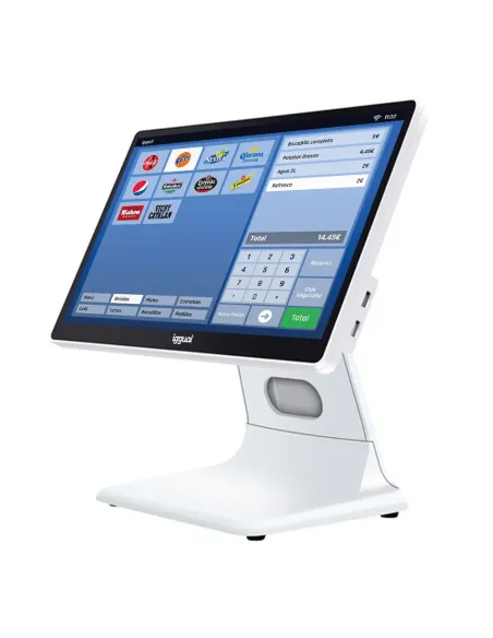 iggual TPV 15,6" 16 9 N100 4+128GB no SO blanco