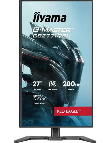 iiyama G-MASTER GB2771QSU-B1 pantalla para PC 68,6 cm (27") 2560 x 1440 Pixeles Wide Quad HD Negro