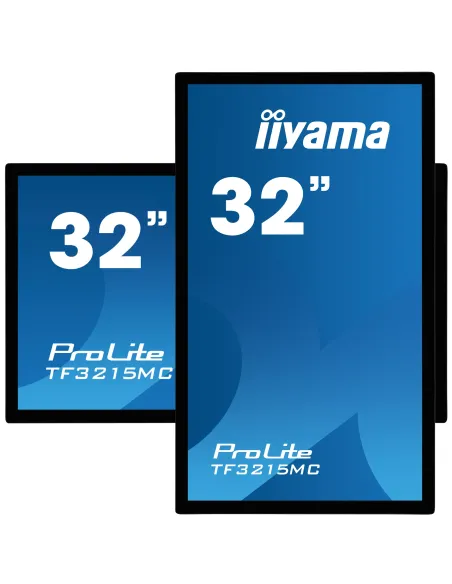 iiyama ProLite TF3215MC-B2 pantalla para PC 80 cm (31.5") 1920 x 1080 Pixeles Full HD LED Pantalla táctil Quiosco Negro