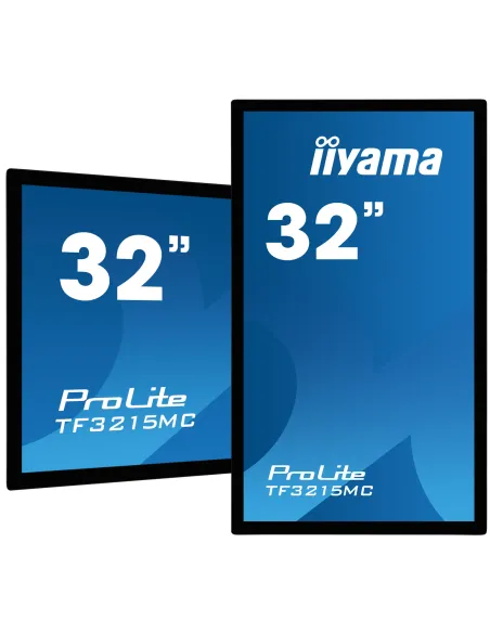 iiyama ProLite TF3215MC-B2 pantalla para PC 80 cm (31.5") 1920 x 1080 Pixeles Full HD LED Pantalla táctil Quiosco Negro