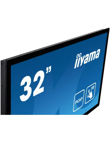 iiyama ProLite TF3215MC-B2 pantalla para PC 80 cm (31.5") 1920 x 1080 Pixeles Full HD LED Pantalla táctil Quiosco Negro