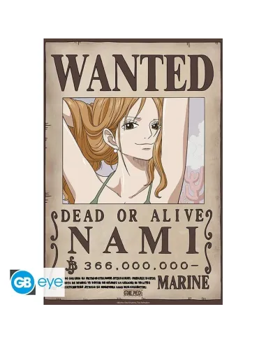 Poster gb eye chibi one piece wanted nami wano