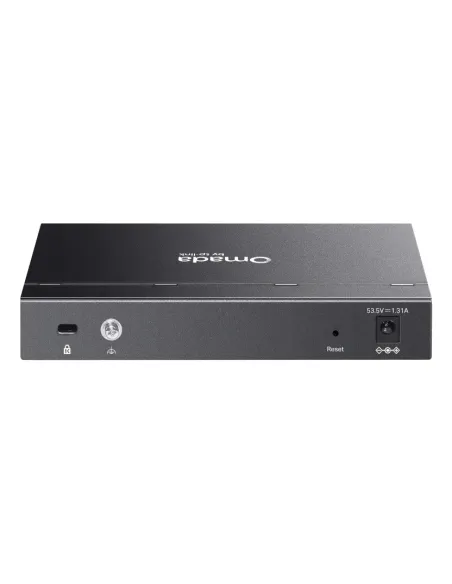 TP-Link Omada ES208GP switch Gestionado L2 Gigabit Ethernet (10 100 1000) Energía sobre Ethernet (PoE) DIN rail Negro