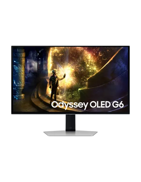 Samsung S27DG610SU pantalla para PC 68,6 cm (27") 2560 x 1440 Pixeles Quad HD OLED Plata