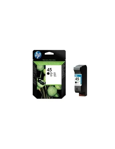 HP Cartucho de tinta original HP 45 grande negro