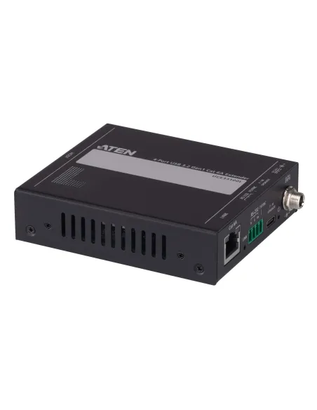 ATEN UCE33100 Transmisor y receptor de red Negro
