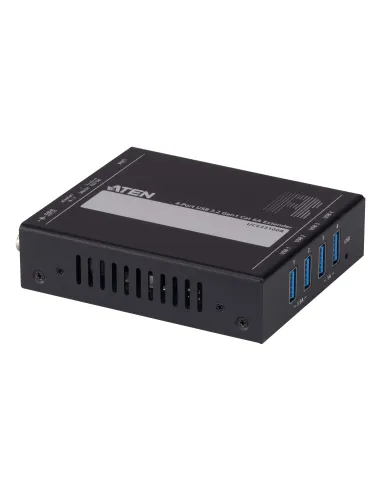 ATEN UCE33100 Transmisor y receptor de red Negro