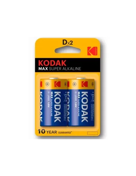 Blister kodak max alcalina 2 pilas - Comprar Consumibles Kodak