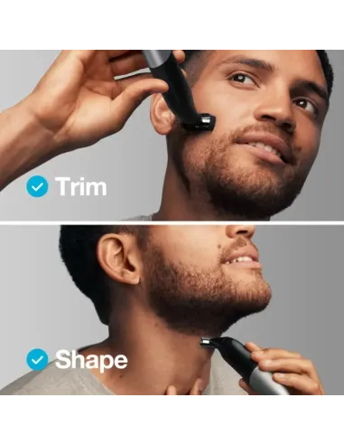 Braun XT5100 cortadora de pelo y maquinilla Negro, Plata