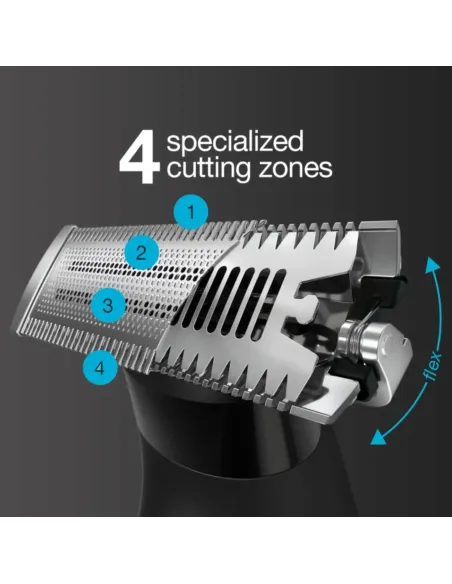 Braun XT5100 cortadora de pelo y maquinilla Negro, Plata