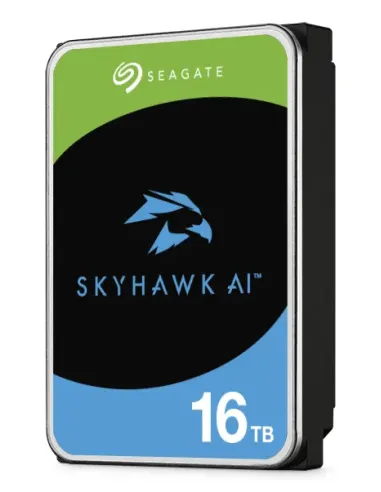 Seagate SkyHawk AI disco duro interno 16 TB 7200 RPM 512 MB 3.5" Serial ATA III