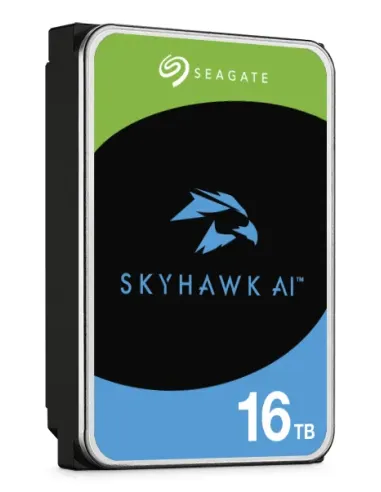 Seagate SkyHawk AI disco duro interno 16 TB 7200 RPM 512 MB 3.5" Serial ATA III