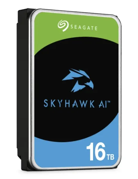 Seagate SkyHawk AI disco duro interno 16 TB 7200 RPM 512 MB 3.5" Serial ATA III
