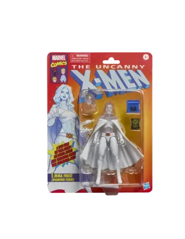 Figura hasbro marvel comics the uncanny x - men emma frost (diamond form)