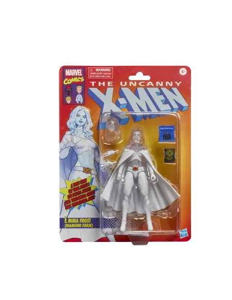 Figura hasbro marvel comics the uncanny x - men emma frost (diamond form)