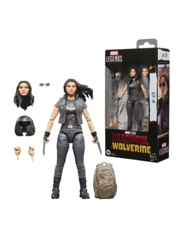 Figura hasbro marvel legends series deadpool & wolverine -  x - 23