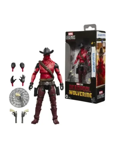 Figura hasbro marvel legends series deadpool & wolverine -   cowboypool