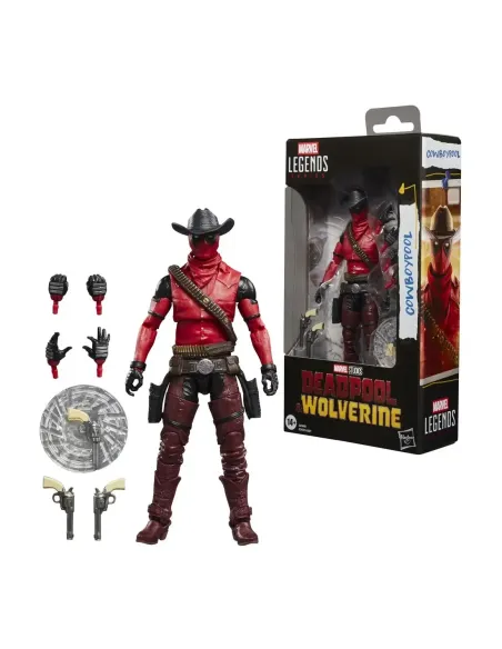 Figura hasbro marvel legends series deadpool & wolverine -   cowboypool