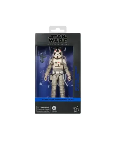 Figura hasbro star wars the black series the mandalorian & grogu imperial remnant at - at driver