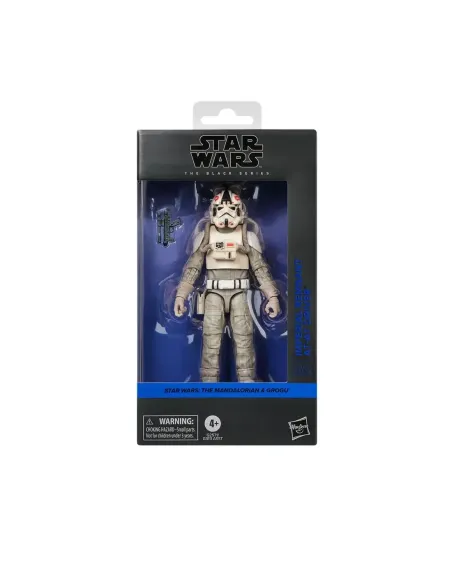 Figura hasbro star wars the black series the mandalorian & grogu imperial remnant at - at driver