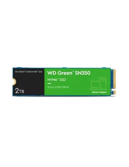 Disco duro interno solido hdd ssd wd western digital green sn350 wds200t3g0c 2tb m.2 pci express 3.0 nvme