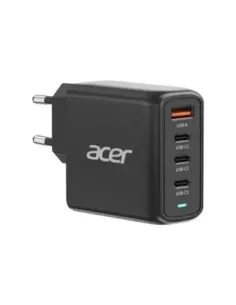 Cargador de pared acer zl.adtcc.00l 100w 3x usb tipo c 1x usb tipo a negro