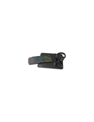 Pack Gaming Krom Kenta/ Teclado RGB + Ratón + Alfombrilla + Auriculares