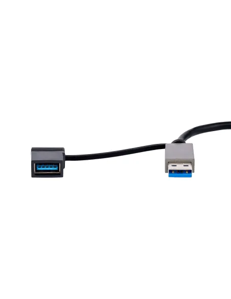 StarTech.com Adaptador de USB a HDMI Doble, USB A C a 2 Pantallas HDMI (1x 4K30Hz, 1x 1080p), Dongle Integrado USB-A a C, Cable