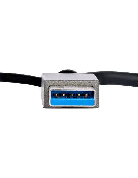 StarTech.com Adaptador de USB a HDMI Doble, USB A C a 2 Pantallas HDMI (1x 4K30Hz, 1x 1080p), Dongle Integrado USB-A a C, Cable