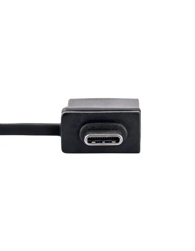 StarTech.com Adaptador de USB a HDMI Doble, USB A C a 2 Pantallas HDMI (1x 4K30Hz, 1x 1080p), Dongle Integrado USB-A a C, Cable