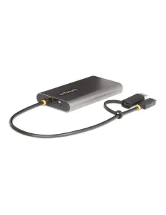 StarTech.com Adaptador USB-C a HDMI Doble - USB Tipo C a 2 Monitores HDMI - 4K 60Hz - Entrega de Alimentación PD de 100W con 2