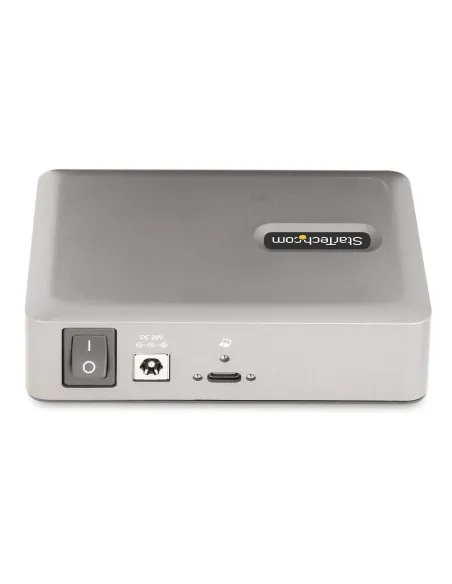 StarTech.com 10G5A2CS-USB-C-HUB hub de interfaz USB 3.2 Gen 2 (3.1 Gen 2) Type-C 10000 Mbit s Plata