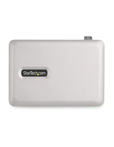 StarTech.com 10G5A2CS-USB-C-HUB hub de interfaz USB 3.2 Gen 2 (3.1 Gen 2) Type-C 10000 Mbit s Plata