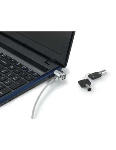Conceptronic CNBSLOCK15 cable antirrobo Plata 1,5 m