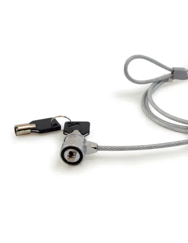Conceptronic CNBSLOCK15 cable antirrobo Plata 1,5 m