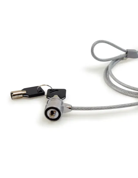 Conceptronic CNBSLOCK15 cable antirrobo Plata 1,5 m