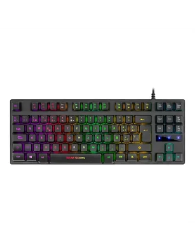 Venta online de teclados al mejor precio. Venta de Mars Gaming MKTKLES Teclado Gaming H-Mech Iluminación RGB 8 Efectos Antighost