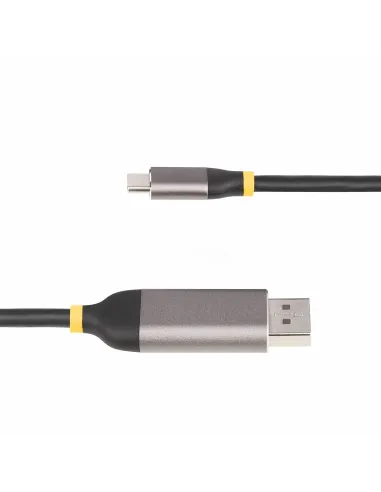 StarTech.com Cable Adaptador de Vídeo USB-C a DisplayPort de 3m -8K 60Hz - 4K 144Hz - HDR10 - Conversor de Vídeo USB Tipo C a