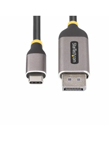 StarTech.com Cable Adaptador de Vídeo USB-C a DisplayPort de 3m -8K 60Hz - 4K 144Hz - HDR10 - Conversor de Vídeo USB Tipo C a