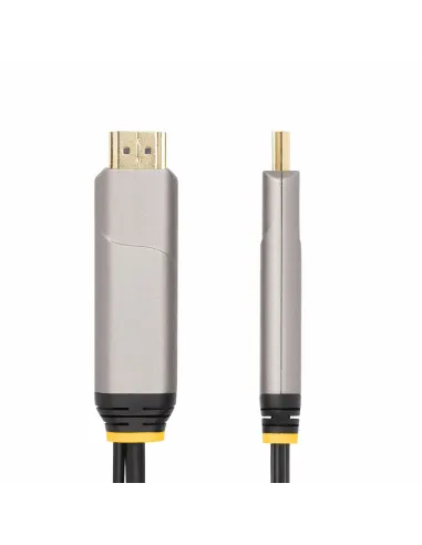 StarTech.com Cable Activo Óptico USB-C a HDMI 2.0 (AOC) de 9,15m - Conversor Adaptador Unidireccional USB Tipo C a HDMI -